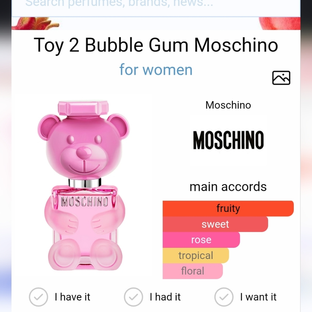 LAST PRICE DROP! "Toy 2 Bubblegum" By Moschino Fragrance - Picture 7 of 8